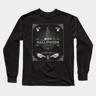 Halloween Witch Hat [HT] Long Sleeve T-Shirt